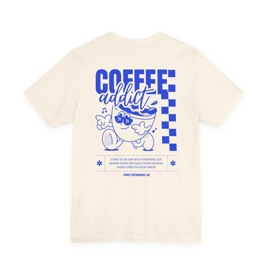 Coffee Addict Unisex T-Shirt - Blue