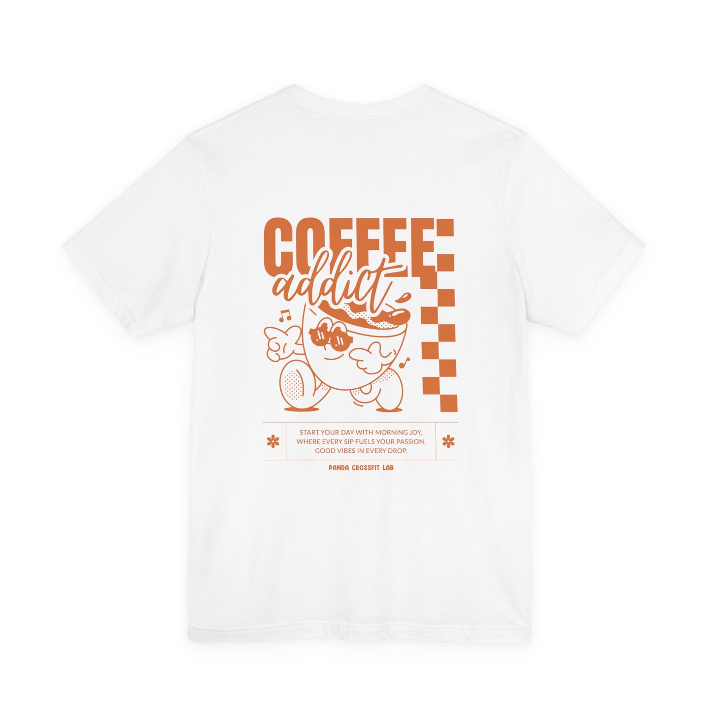 Coffee Addict Unisex T-Shirt - Orange
