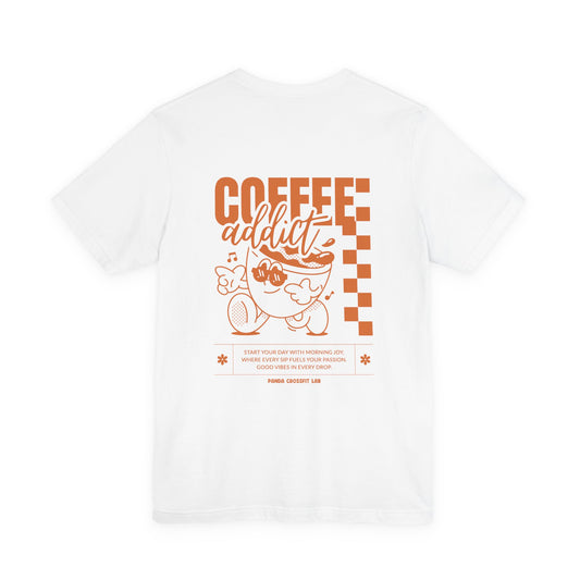 Coffee Addict Unisex T-Shirt - Orange