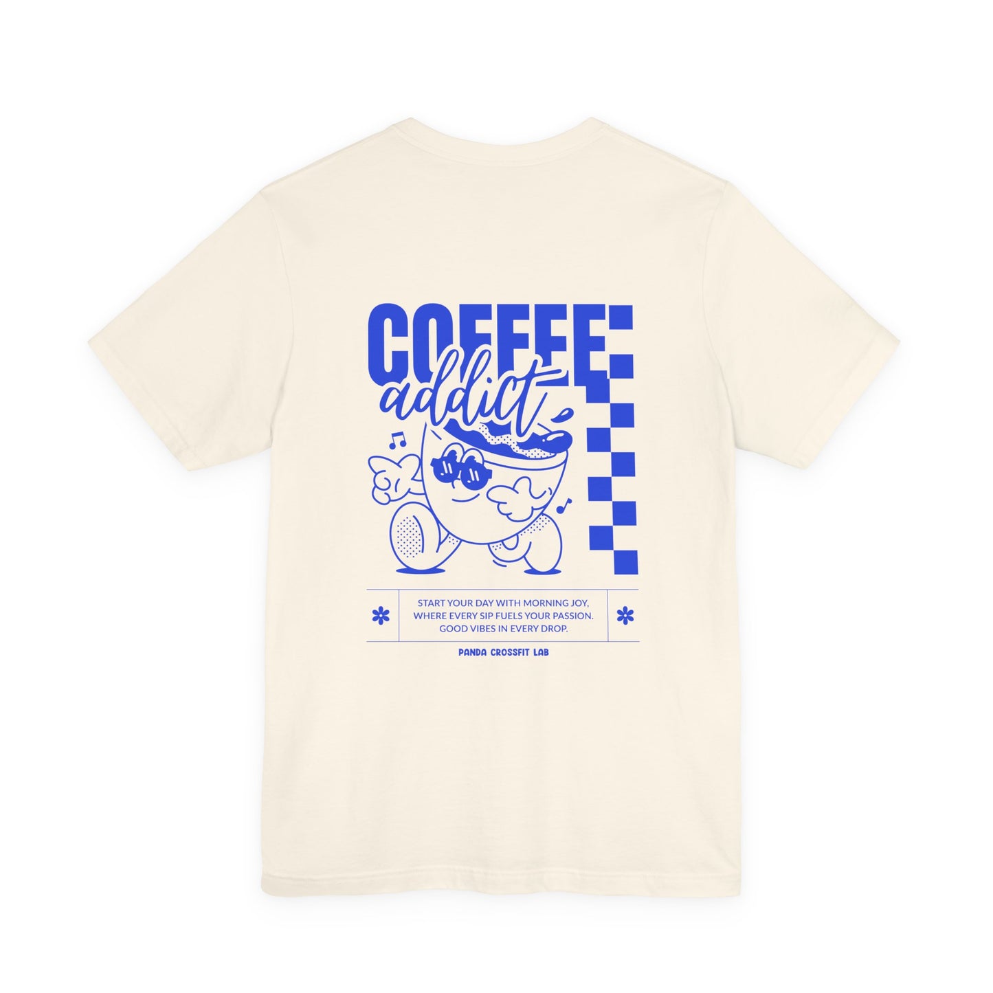 Coffee Addict Unisex T-Shirt - Blue