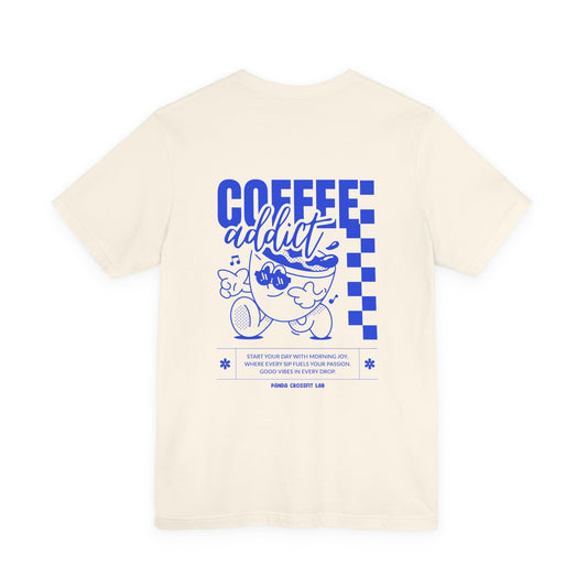 Coffee Addict Unisex T-Shirt - Blue