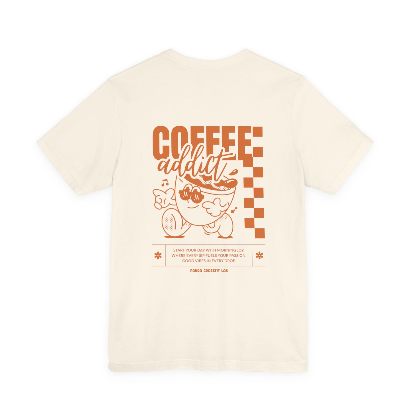 Coffee Addict Unisex T-Shirt - Orange