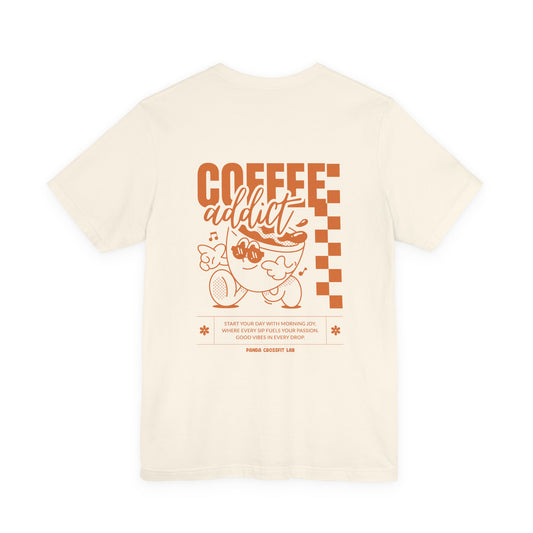 Coffee Addict Unisex T-Shirt - Orange