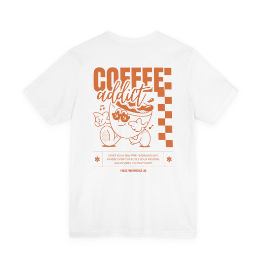 Coffee Addict Unisex T-Shirt - Orange