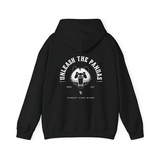 Unleash the Pandas Unisex Hoodie - Black