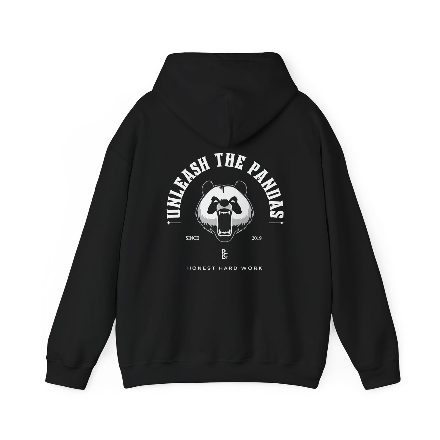 Unleash the Pandas Unisex Hoodie - Black