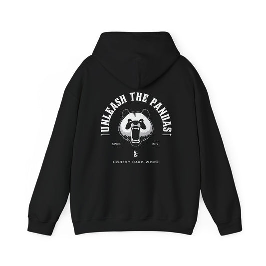 Unleash the Pandas Unisex Hoodie - Black