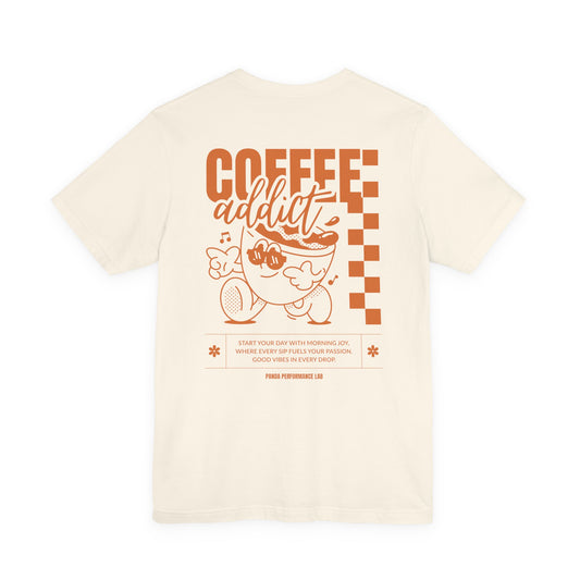 Coffee Addict Unisex T-Shirt - Orange