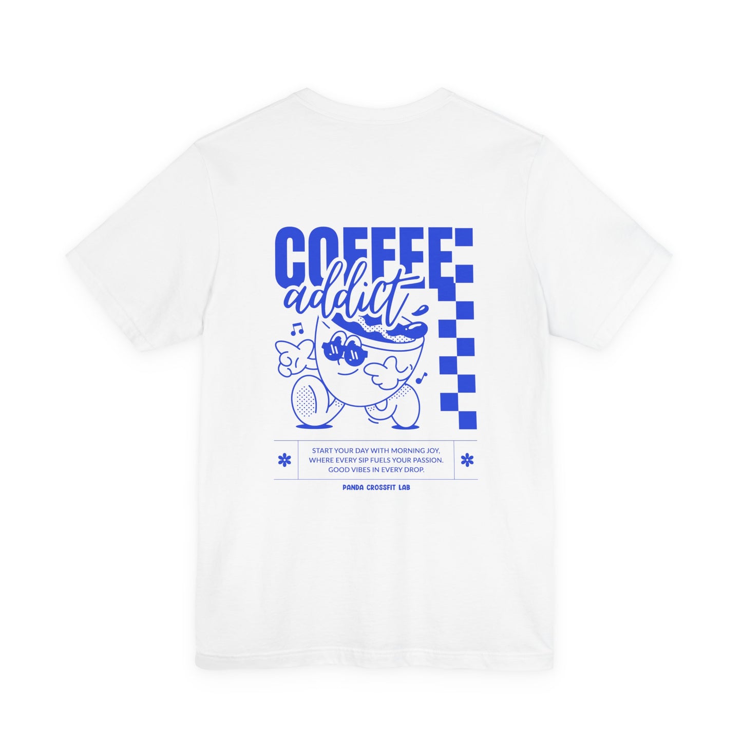 Coffee Addict Unisex T-Shirt - Blue